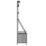 Perchero con zapatero gris Sonoma 100x41x184 cm de , Organizadores de vestidores y perchas de barra - Ref: Foro24-837870, Pre...