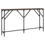 Konsolentisch aus Holzwerkstoff braune Eiche 140x23x75 cm von , Seitentische - Ref: Foro24-837776, Preis: 47,98 €, Rabatt: %