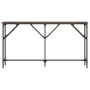 Konsolentisch aus Holzwerkstoff braune Eiche 140x23x75 cm von , Seitentische - Ref: Foro24-837776, Preis: 47,98 €, Rabatt: %