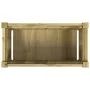Jardinera de madera de pino impregnada 60x31x31 cm de , Maceteros y jardineras - Ref: Foro24-837447, Precio: 45,01 €, Descuen...