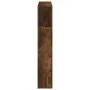 Cabecero LED madera ingeniería roble ahumado 100x18,5x103,5 cm de , Cabeceros y pies de cama - Ref: Foro24-837334, Precio: 57...