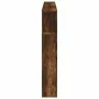 LED headboard engineered wood smoked oak 180x18.5x103.5 cm by , Headboards and footboards - Ref: Foro24-837362, Price: 82,57 ...