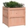 Jardinera madera maciza de abeto Douglas 60x60x60 cm de , Maceteros y jardineras - Ref: Foro24-837430, Precio: 86,79 €, Descu...