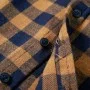 Camisa a cuadros infantil coñac y azul 116 de , Camisetas para niños - Ref: Foro24-12956, Precio: 13,95 €, Descuento: %