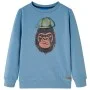 Sudadera infantil azul medio 104 de , Camisetas para niños - Ref: Foro24-13200, Precio: 11,24 €, Descuento: %