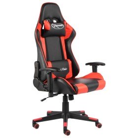 Silla gaming giratoria PVC rojo en Sillas gaming | Comprar online en Foru.es