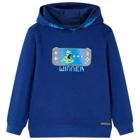 Sudadera infantil con capucha azul marino 104 de , Camisetas para niños - Ref: Foro24-13370, Precio: 12,71 €, Descuento: %