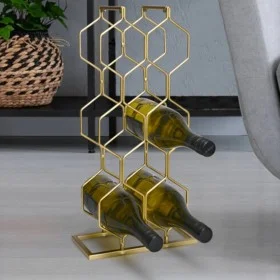 Home&Styling Botellero para 8 botellas metal dorado de , Botelleros - Ref: Foro24-447482, Precio: 24,27 €, Descuento: %