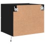 Mesitas de noche de pared con luces LED 2 unidades negro de , Mesitas de noche - Ref: Foro24-836815, Precio: 90,12 €, Descuen...