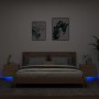 Mesitas de noche de pared con luces LED 2 unidades roble Sonoma de , Mesitas de noche - Ref: Foro24-836817, Precio: 96,55 €, ...