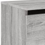 Mesita de noche de pared con luces LED gris Sonoma de , Mesitas de noche - Ref: Foro24-836836, Precio: 38,91 €, Descuento: %