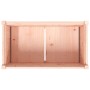 Jardinera madera maciza de abeto Douglas 90x50x70 cm de , Maceteros y jardineras - Ref: Foro24-837472, Precio: 117,21 €, Desc...