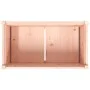 Jardinera madera maciza de abeto Douglas 90x50x70 cm de , Maceteros y jardineras - Ref: Foro24-837472, Precio: 76,56 €, Descu...