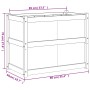 Jardinera madera maciza de abeto Douglas 90x50x70 cm de , Maceteros y jardineras - Ref: Foro24-837472, Precio: 117,21 €, Desc...