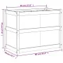 Jardinera madera maciza de abeto Douglas 90x50x70 cm de , Maceteros y jardineras - Ref: Foro24-837472, Precio: 76,56 €, Descu...