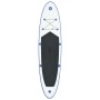 Juego de tabla de paddle surf hinchable azul y blanco de vidaXL, Paddleboards - Ref: Foro24-91582, Precio: 190,87 €, Descuent...