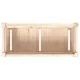 Jardinera con patas madera maciza de pino 70x31x70 cm de , Maceteros y jardineras - Ref: Foro24-837554, Precio: 49,88 €, Desc...