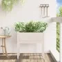 Jardinera con patas madera maciza de pino blanco 70x31x70 cm de , Maceteros y jardineras - Ref: Foro24-837556, Precio: 48,23 ...