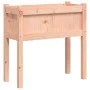 Jardineras con patas 2 uds madera maciza de abeto Douglas de , Maceteros y jardineras - Ref: Foro24-837561, Precio: 71,55 €, ...
