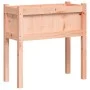Jardineras con patas 2 uds madera maciza de abeto Douglas de , Maceteros y jardineras - Ref: Foro24-837561, Precio: 71,55 €, ...