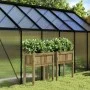 Jardineras con patas 2 uds madera de pino impregnada de , Maceteros y jardineras - Ref: Foro24-837563, Precio: 78,42 €, Descu...
