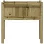 Jardineras con patas 2 uds madera de pino impregnada de , Maceteros y jardineras - Ref: Foro24-837563, Precio: 78,42 €, Descu...