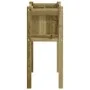 Jardineras con patas 2 uds madera de pino impregnada de , Maceteros y jardineras - Ref: Foro24-837563, Precio: 78,42 €, Descu...