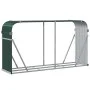 Leñero de acero galvanizado verde 180x45x100 cm de , Bolsas y soportes de leña - Ref: Foro24-364544, Precio: 57,83 €, Descuen...