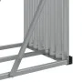 Leñero de acero galvanizado verde 180x45x100 cm de , Bolsas y soportes de leña - Ref: Foro24-364544, Precio: 57,83 €, Descuen...