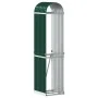 Leñero de acero galvanizado verde 40x45x170 cm de , Bolsas y soportes de leña - Ref: Foro24-364538, Precio: 55,84 €, Descuent...