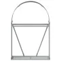 Leñero de acero galvanizado gris antracita 80x45x120 cm de , Bolsas y soportes de leña - Ref: Foro24-364559, Precio: 53,18 €,...