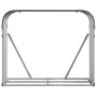 Leñero de acero galvanizado marrón 120x45x100 cm de , Bolsas y soportes de leña - Ref: Foro24-364573, Precio: 52,39 €, Descue...