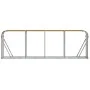 Leñero de acero galvanizado marrón claro 300x45x100 cm de , Bolsas y soportes de leña - Ref: Foro24-364586, Precio: 75,10 €, ...