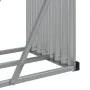 Leñero de acero galvanizado marrón claro 300x45x100 cm de , Bolsas y soportes de leña - Ref: Foro24-364586, Precio: 75,10 €, ...