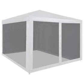 Festzelt mit 4 Gitterwänden 3x3 m von vidaXL, Zelte und Pavillons - Ref: Foro24-45108, Preis: 74,12 €, Rabatt: %