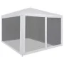 Carpa de celebraciones con 4 paredes de malla 3x3 m de vidaXL, Carpas y cenadores - Ref: Foro24-45108, Precio: 74,12 €, Descu...