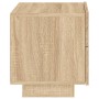 Mesita de noche con luces LED roble Sonoma 70x36x40,5 cm de , Mesitas de noche - Ref: Foro24-836779, Precio: 63,34 €, Descuen...