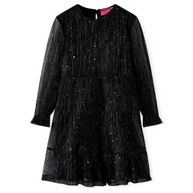 Vestido infantil de manga larga negro 128 de , Vestidos de niños - Ref: Foro24-14885, Precio: 15,92 €, Descuento: %