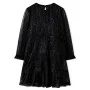 Vestido infantil de manga larga negro 128 de , Vestidos de niños - Ref: Foro24-14885, Precio: 15,92 €, Descuento: %
