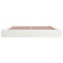 Estructura cama de madera maciza blanca super king 180x200 cm de , Camas y somieres - Ref: Foro24-820662, Precio: 173,19 €, D...