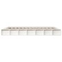 Estructura cama de madera maciza blanca super king 180x200 cm de , Camas y somieres - Ref: Foro24-820662, Precio: 173,19 €, D...