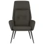 Sillón de relax de piel de ante sintética gris oscuro de , Sillones - Ref: Foro24-341282, Precio: 94,88 €, Descuento: %