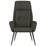 Sillón de relax de piel de ante sintética gris oscuro de , Sillones - Ref: Foro24-341282, Precio: 96,30 €, Descuento: %