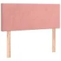 Rosa Samtkopfteil 90x5x78/88 cm von , Kopf- und Fußteile - Ref: Foro24-345763, Preis: 39,68 €, Rabatt: %