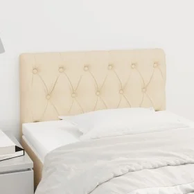Cabecero de tela color crema 80x7x78/88 cm de , Cabeceros y pies de cama - Ref: Foro24-346303, Precio: 49,11 €, Descuento: %