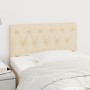 Cabecero de tela color crema 80x7x78/88 cm de , Cabeceros y pies de cama - Ref: Foro24-346303, Precio: 44,44 €, Descuento: %
