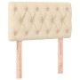 Cabecero de tela color crema 80x7x78/88 cm de , Cabeceros y pies de cama - Ref: Foro24-346303, Precio: 44,44 €, Descuento: %