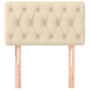 Cabecero de tela color crema 80x7x78/88 cm de , Cabeceros y pies de cama - Ref: Foro24-346303, Precio: 44,44 €, Descuento: %