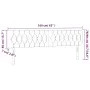 Headboards 2 units of dark brown fabric 80x7x78/88 cm by , Headboards and footboards - Ref: Foro24-346357, Price: 80,39 €, Di...