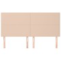 Cabeceros 4 unidades cuero sintético capuchino 90x5x78/88 cm de , Cabeceros y pies de cama - Ref: Foro24-3116159, Precio: 133...